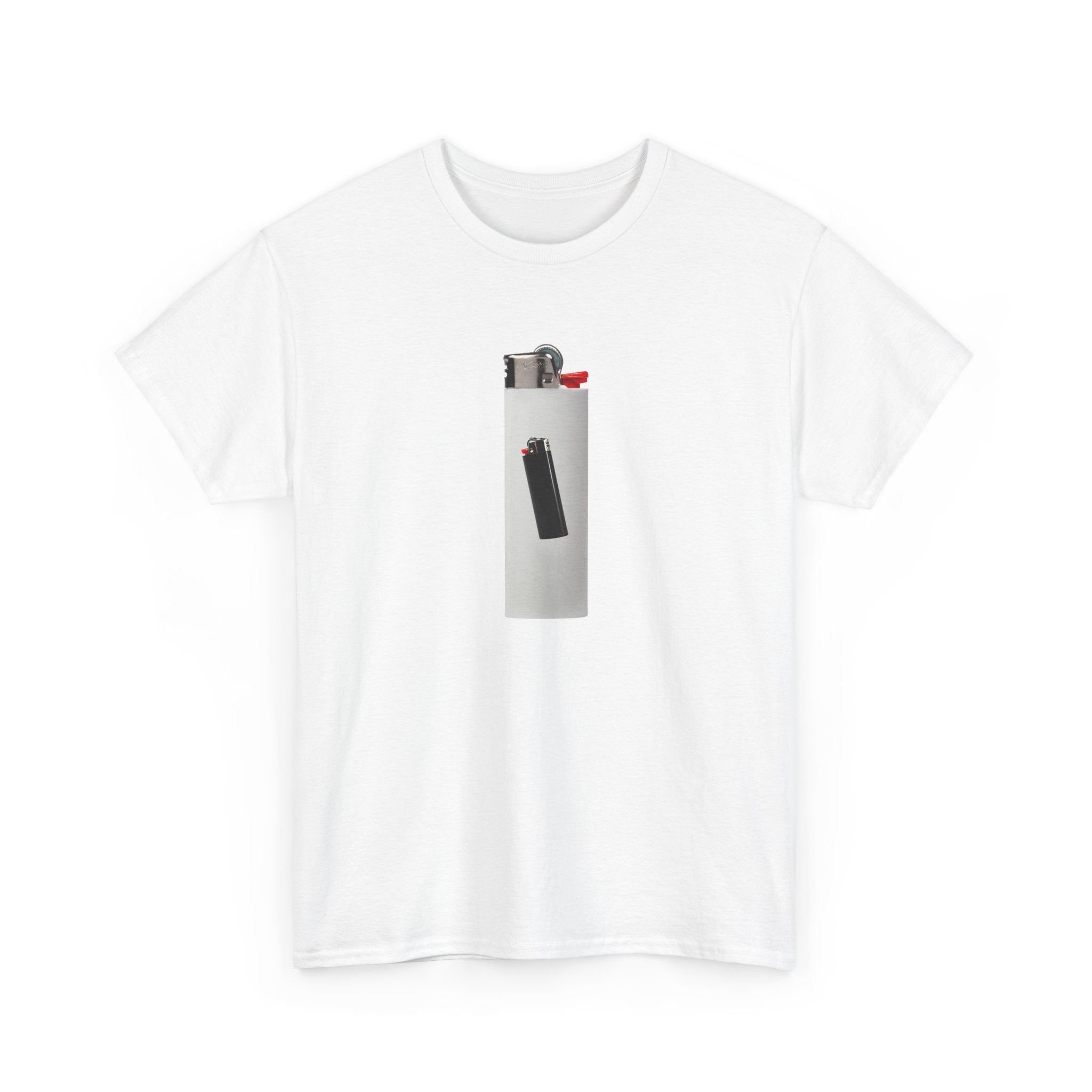 Lighter Graphic Tee, Vintage Aesthetic Shirt, Lighter Design Tee, Casual Everyday Wear, Gift for Smokers, Birthday Gift