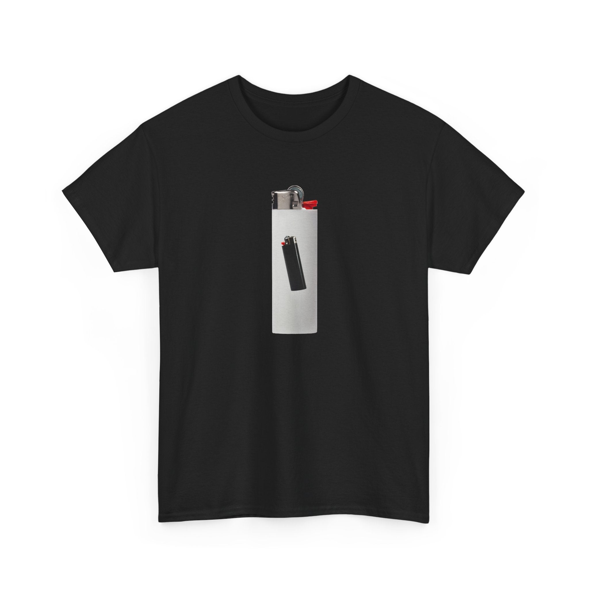 Lighter Graphic Tee, Vintage Aesthetic Shirt, Lighter Design Tee, Casual Everyday Wear, Gift for Smokers, Birthday Gift