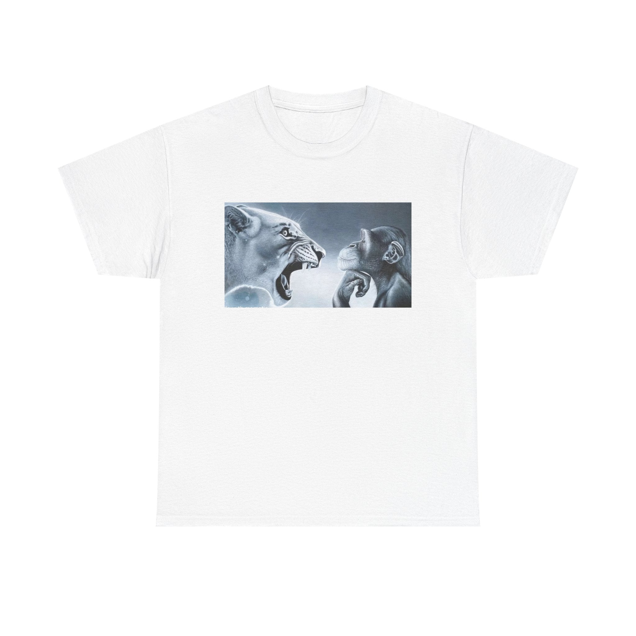 Fierce Animal Graphic Tee | Unisex Cotton Shirt, Wildlife Lover Gift, Art Print T-Shirt, Casual Wear, Unique Animal Design